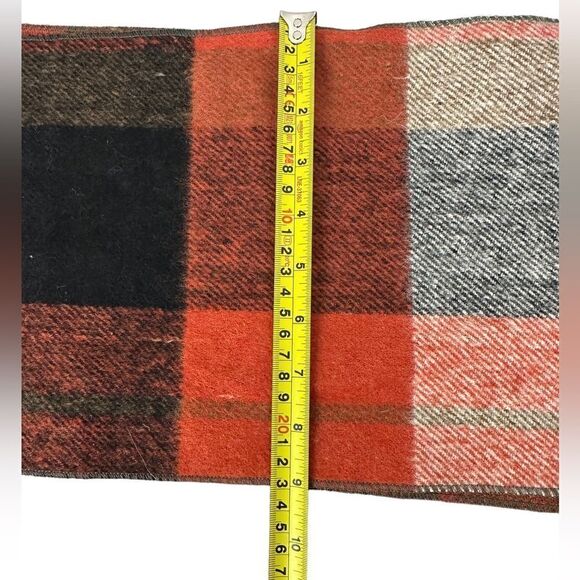 Vintage Betmar plaid wool blend scarf - Picture 5 of 7